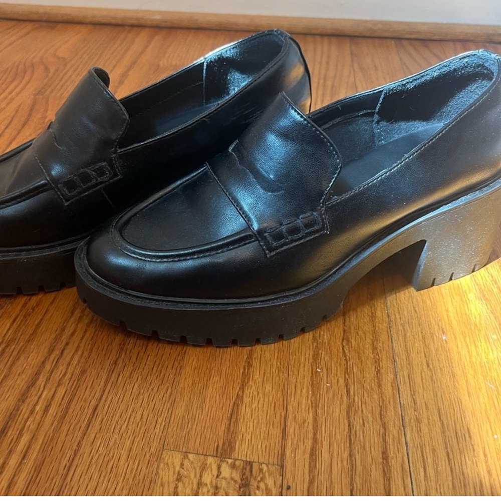 Universal Thread Black Platform Loafers - image 1